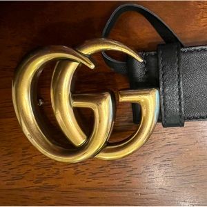 Authentic GUCCI Belt black